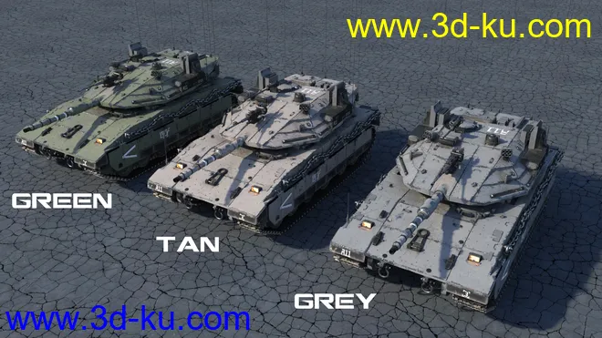 Merkava Tank模型的图片7