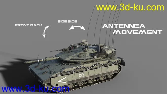 Merkava Tank模型的图片8