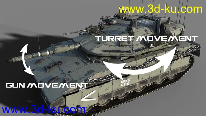 Merkava Tank模型的图片9
