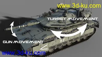 3D打印模型Merkava Tank的图片