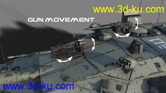 3D打印模型Merkava Tank的图片