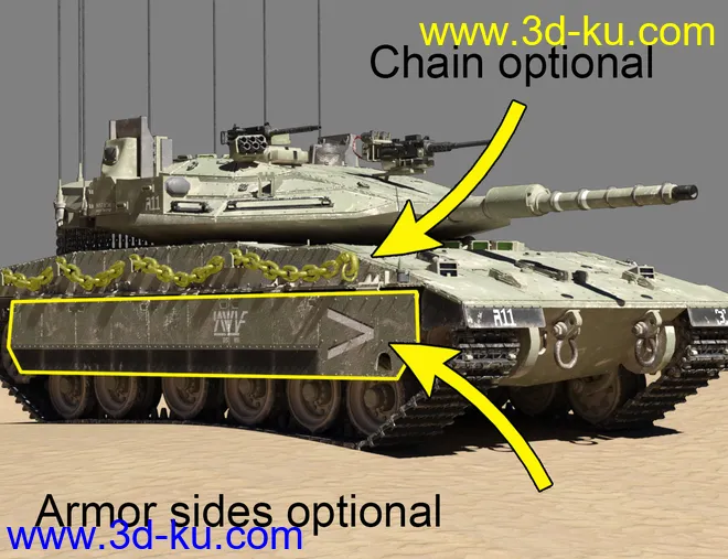 Merkava Tank模型的图片13