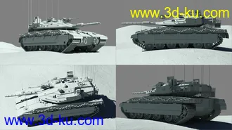3D打印模型Merkava Tank的图片