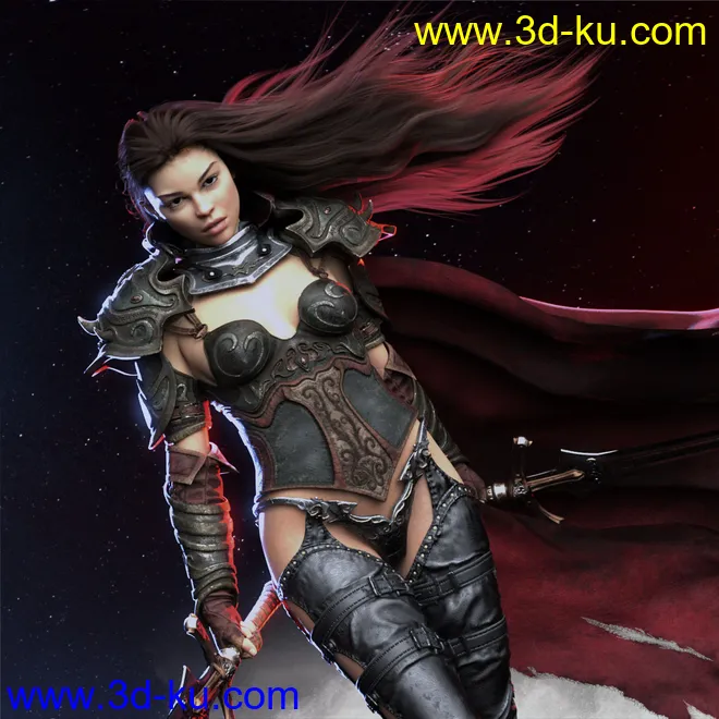 Miah HD for Genesis 8 Female模型的图片2