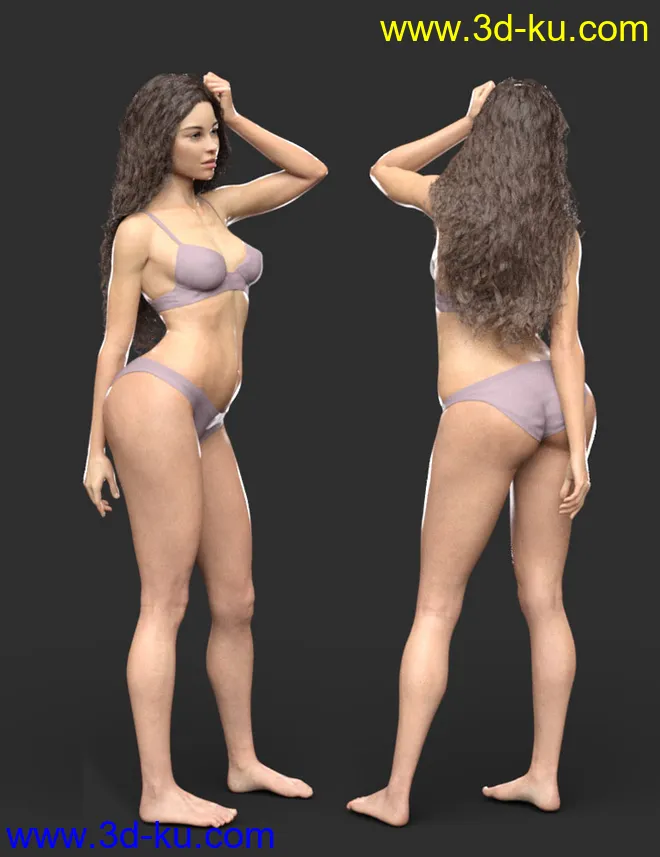 Miah HD for Genesis 8 Female模型的图片4
