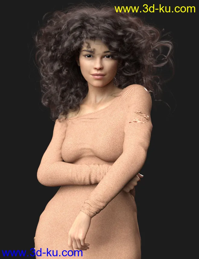 Miah HD for Genesis 8 Female模型的图片6