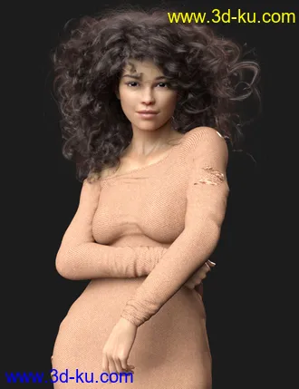 3D打印模型Miah HD for Genesis 8 Female的图片