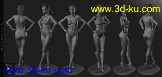 3D打印模型Michelle HD for Genesis 8 Female的图片