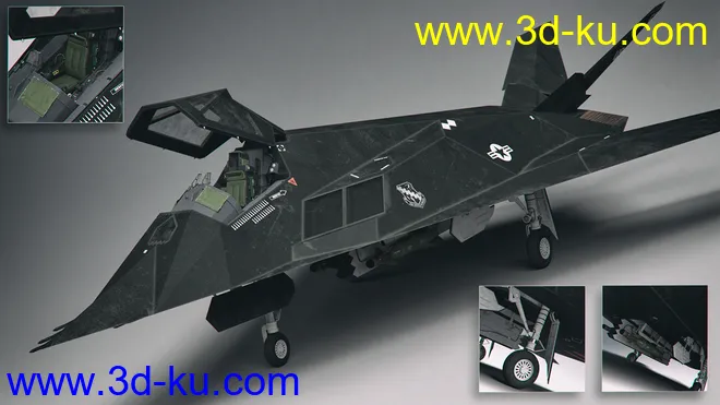 Military Aircraft 117模型的图片2