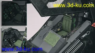 3D打印模型Military Aircraft 117的图片