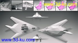 3D打印模型Military Aircraft 117的图片