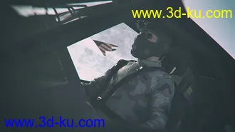 3D打印模型Military Aircraft 117的图片