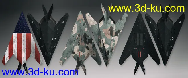 Military Aircraft 117模型的图片9