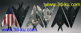 3D打印模型Military Aircraft 117的图片