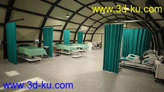 3D打印模型Military Camp Infirmary的图片