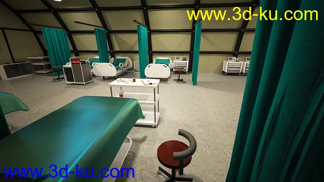 Military Camp Infirmary模型的图片4