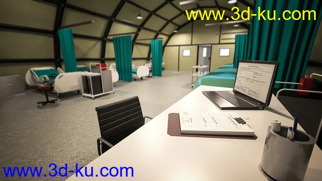 Military Camp Infirmary模型的图片5