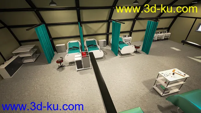 Military Camp Infirmary模型的图片6