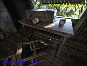 3D打印模型Militia Outpost的图片