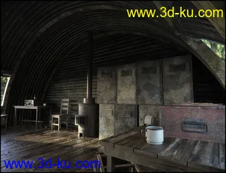 3D打印模型Militia Outpost的图片