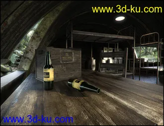 3D打印模型Militia Outpost的图片