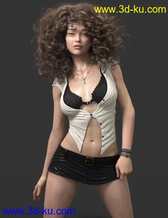 3D打印模型Millarose for Genesis 8 Female的图片