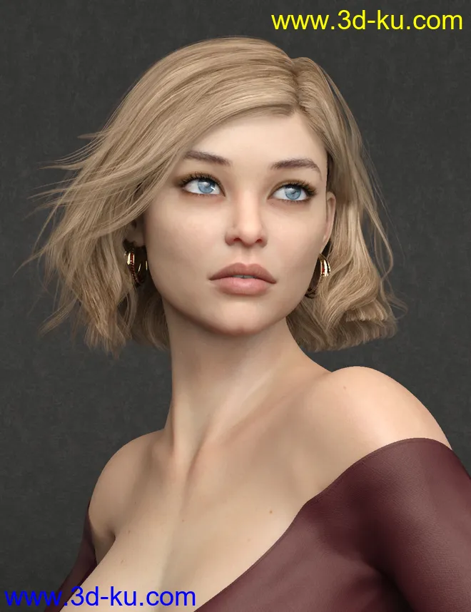 Millarose for Genesis 8 Female模型的图片3