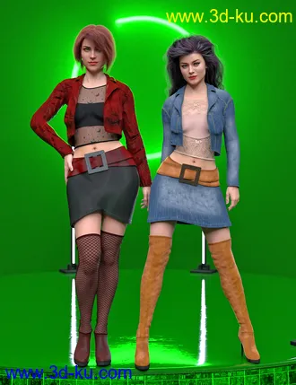 3D打印模型Millennia Outfit Textures的图片