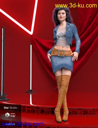 3D打印模型Millennia Outfit Textures的图片