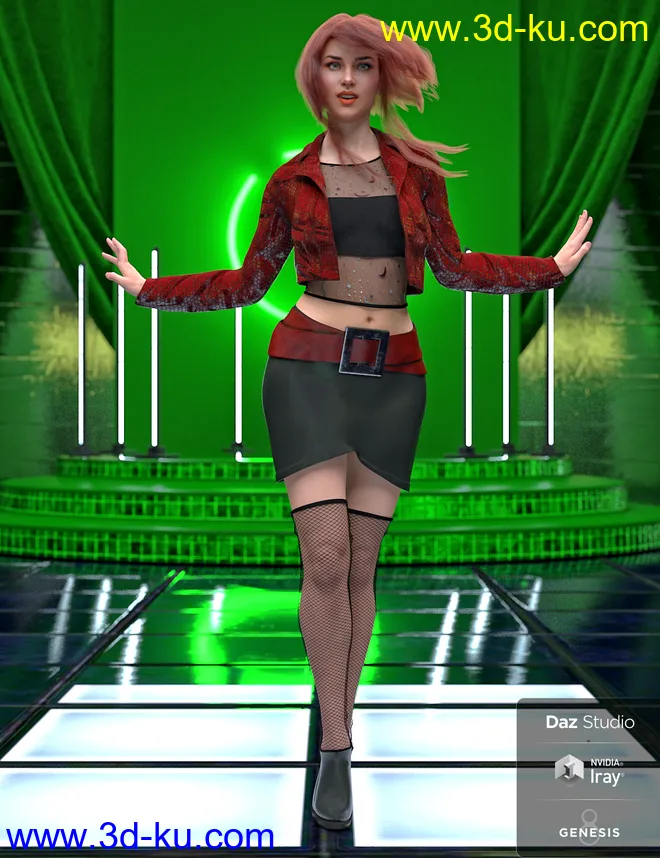 Millennia Outfit Textures模型的图片3