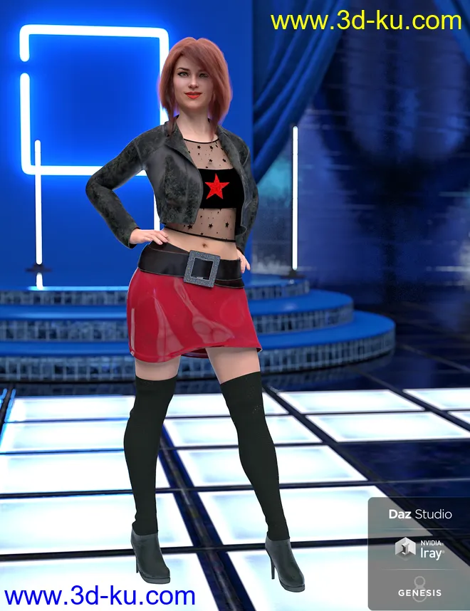 Millennia Outfit Textures模型的图片5