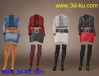 3D打印模型Millennia Outfit Textures的图片