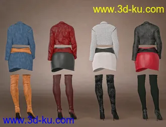 3D打印模型Millennia Outfit Textures的图片