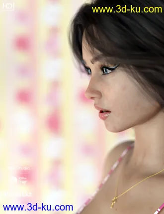 3D打印模型Minushka HD For Genesis 8 Female的图片