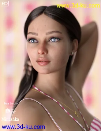 Minushka HD For Genesis 8 Female模型的图片4