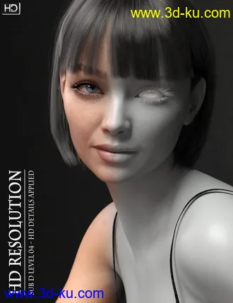 3D打印模型Minushka HD For Genesis 8 Female的图片