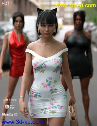 Minushka HD For Genesis 8 Female模型的图片11