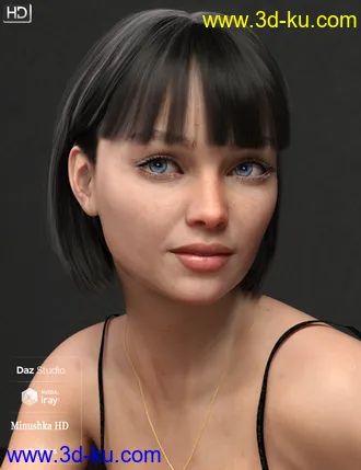 Minushka HD For Genesis 8 Female模型的图片12