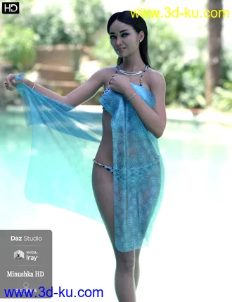 Minushka HD For Genesis 8 Female模型的图片15