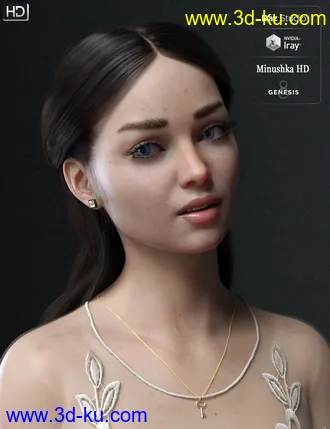 Minushka HD For Genesis 8 Female模型的图片16