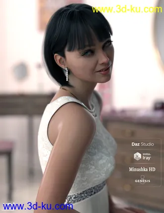Minushka HD For Genesis 8 Female模型的图片19