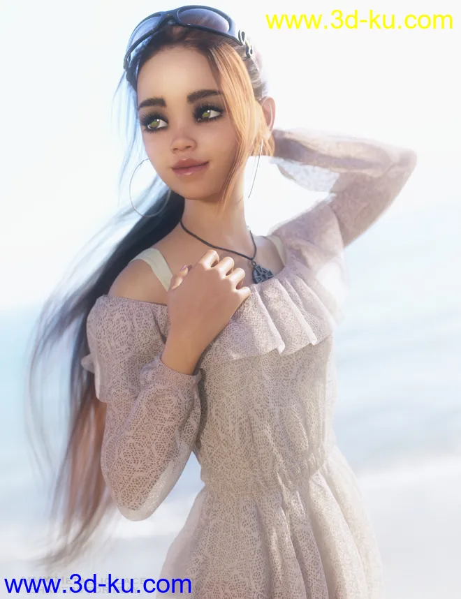 MMX Metallic Lace Shaders for Iray模型的图片2
