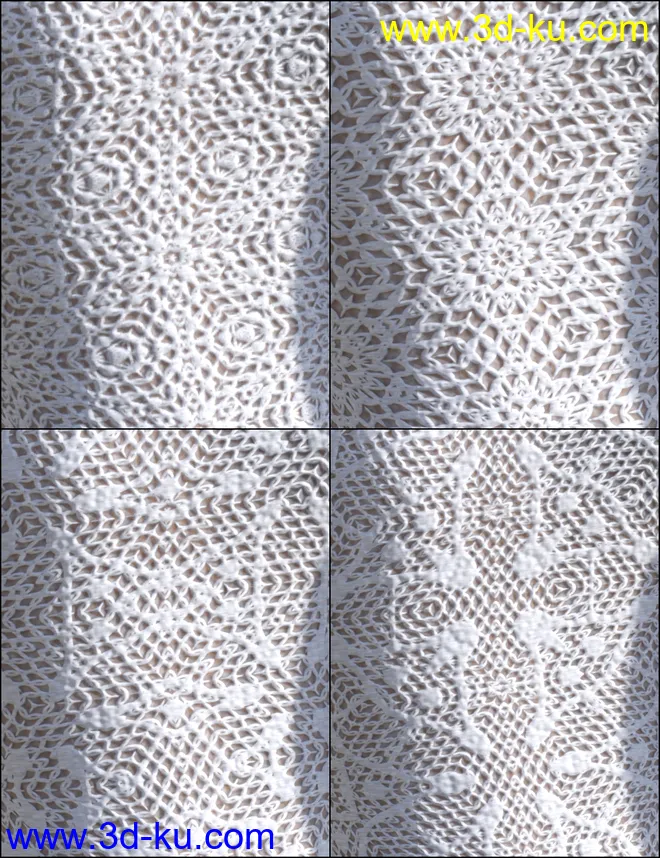 MMX Metallic Lace Shaders for Iray模型的图片3