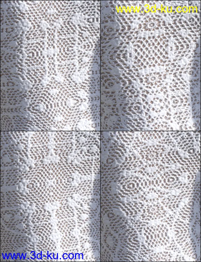 MMX Metallic Lace Shaders for Iray模型的图片5