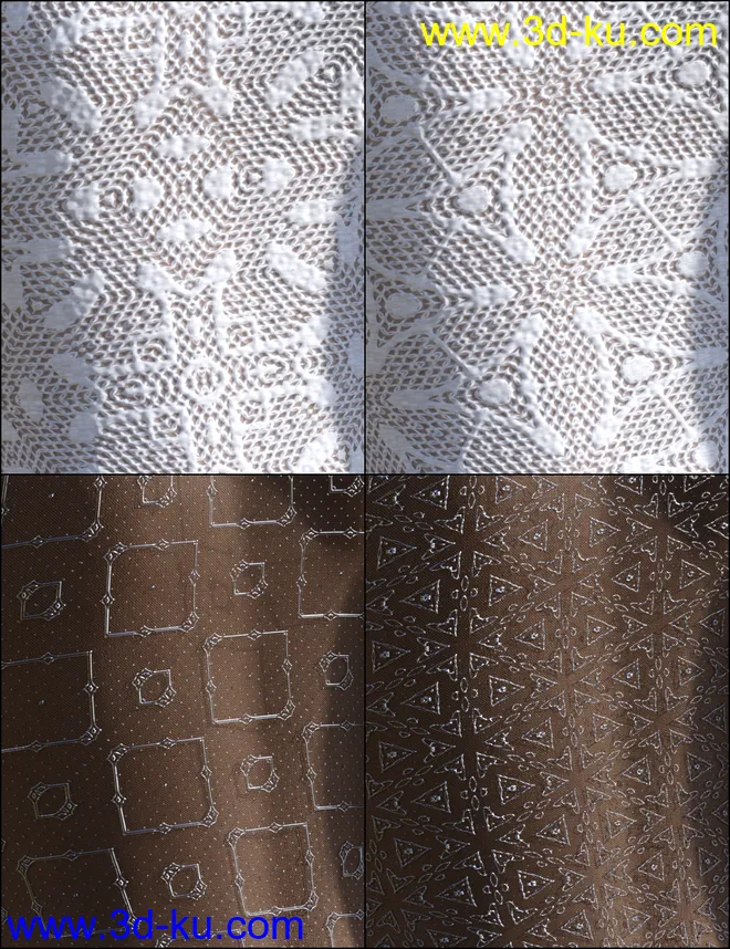 MMX Metallic Lace Shaders for Iray模型的图片6