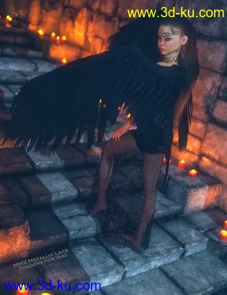 3D打印模型MMX Metallic Lace Shaders for Iray的图片