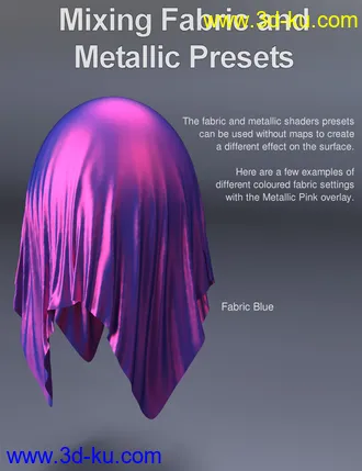 3D打印模型MMX Metallic Lace Shaders for Iray的图片