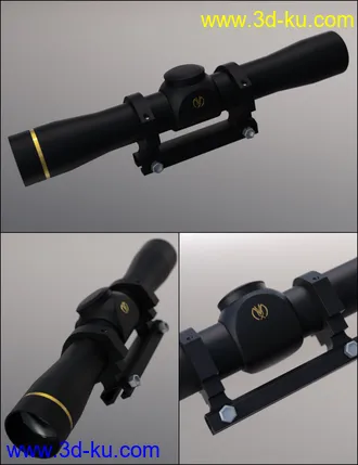 3D打印模型MMX-45ACP Pistol with Accessories的图片
