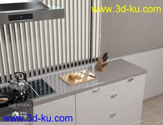 3D打印模型Modern House 2 Kitchen Food 2的图片