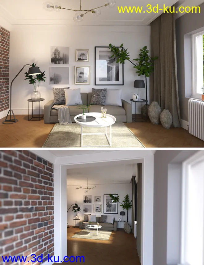 Modern Interior模型的图片1